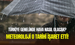 Meteoroloji alarm verdi: Cuma akşamı sağanak yağış geliyor