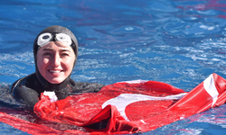 Milli sporcu Şahika Ercümen, kendine ait dünya rekorunu geliştirdi