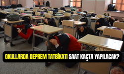 Okullarda Deprem Tatbikatı 13 Ekim Pazartesi Saat Kaçta Yapılacak? Deprem Tatbikatı Nasıl Yapılır?