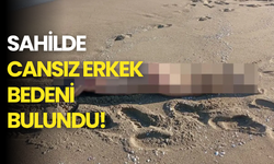Sahilde Cansız Erkek Bedeni Bulundu!