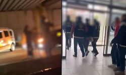 Düzce'de yolu trafiğe kapatan 4 sürücü yakalandı