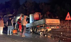 Milas-Yatağan karayolunda feci kaza: Süt toplama aracı TIR’a çarptı, 1 ölü