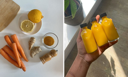 Ginger Shot Tarifi: Evde zencefil shot yapımı