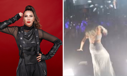 Işın Karaca Sahnede Yere Kapaklandı