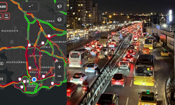 İstanbul’da trafik yoğunluğu akşam saatlerinde yüzde 80'e ulaştı