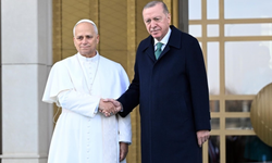 Papa 14. Leo, Cumhurbaşkanı Erdoğan ile bir araya geldi