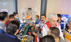 Tatbikatta rolünü fazla benimseyen vatandaş panik yarattı