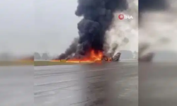 ABD’de özel jet iniş sırasında düştü: Can kayıpları var