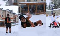 Fedon bu kez denizi değil karı seçti