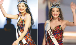 Azra Akın’ın “Dünya Güzeli” seçilirken giydiği 20 liralık elbise