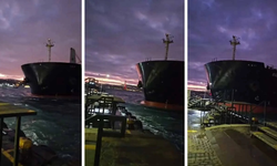 Beşiktaş iskelesinde facia son anda önlendi