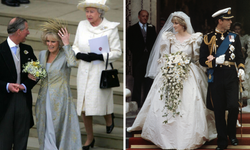 Camilla kendi düğününde neden beyaz giyemedi? Diana’nın düğününde beyaz giymişti...