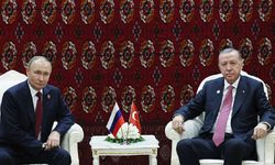 Erdoğan'dan Aşkabat'ta Putin ile kritik görüşme