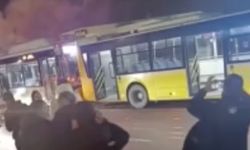 İETT otobüsleri Başakşehir’de zincirleme kazaya karıştı