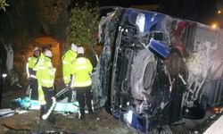 Adana’da yolcu otobüsü devrildi: 8 yaralı