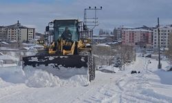 Göle'de kar kalınlığı 80 santimetreye ulaştı