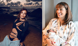 Bestemsu Özdemir anne olmanın heyecanını yaşadı