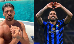 Spor ve sinema İtalya’da buluştu: Çalhanoğlu ile Morrone aynı karede