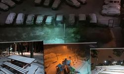 İstanbul'da beklenen kar yağışı etkisini gösterdi