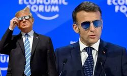 Davos’ta Macron fırtınası: Trump'a rest çekti