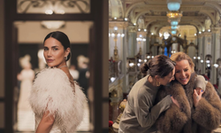 Buse Varol buzları eritti: Eltisiyle Viyana’dan barış pozu