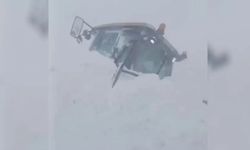 Ardahan'da çığ düşen bölgede kurtarma ekipleri mahsur kaldı