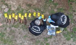 Çocukların oyuncağı top mermisi çıktı