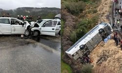 İki şehirde peş peşe kaza: 16 kişi can verdi
