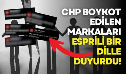 CHP'nin "boykot dili" büyük beğeni topladı!