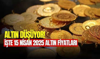 Gram, çeyrek, yarım, tam ve cumhuriyet altını fiyatı ne kadar? 15 Nisan 2025 Salı altın fiyatları…