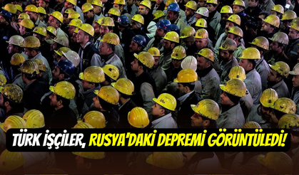 Türk inşaat işçileri Rusya depremini görüntüledi: 8,8’lik sarsıntı panik yarattı