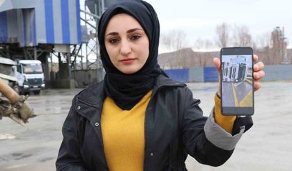 Sivas’ın tek kadın tır şoförü, haberlere çıkar çıkmaz kaza yaptı