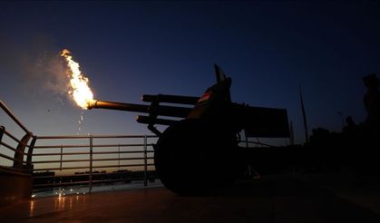 Bağdat'ta Osmanlı mirası "iftar topu" yeniden ateşlendi