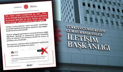 DMM'den BAE-Türkiye iddiasına yalanlama