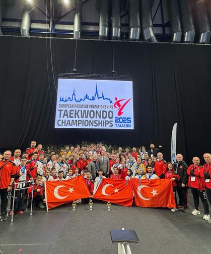Avrupa Taekwondo Poomsae Şampiyonası'nda Türkiye'den madalya yağmuru