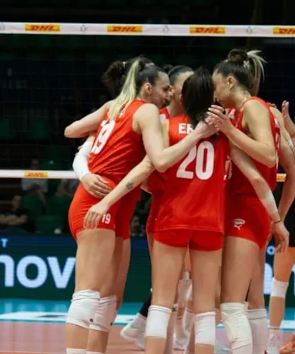 A Milli Kadın Voleybol Takımı, Almanya’yı 3-1 mağlup etti