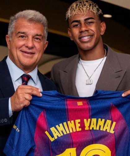 Barcelona'nın Yeni 10 Numarası Lamine Yamal Oldu