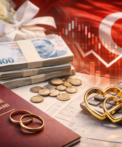 Bakanlıktan “evlilik kredisi” düzenlemesi: Faizsiz destek 250 bin TL’ye çıkarıldı