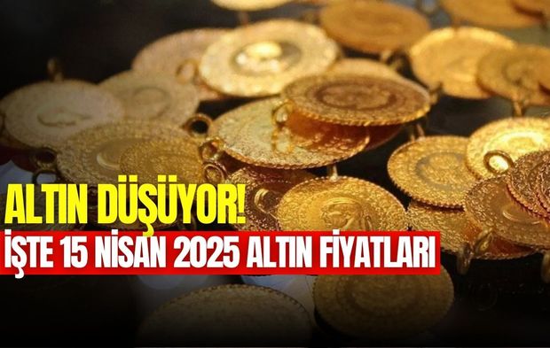 Gram, çeyrek, yarım, tam ve cumhuriyet altını fiyatı ne kadar? 15 Nisan 2025 Salı altın fiyatları…
