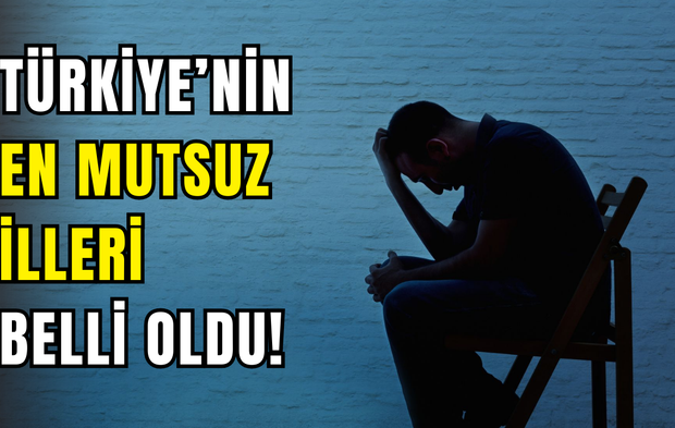 Türkiye’nin en mutsuz ili hangisi? TÜİK’ten çarpıcı araştırma