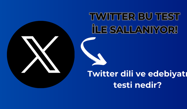 Twitter'ı sallayan test: Twitter dili ve edebiyatı