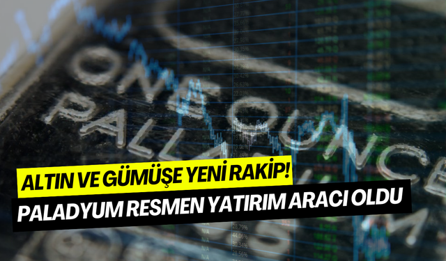 Bankalarda yatırımcılara yeni alternatif: Paladyum artık işlem listesinde