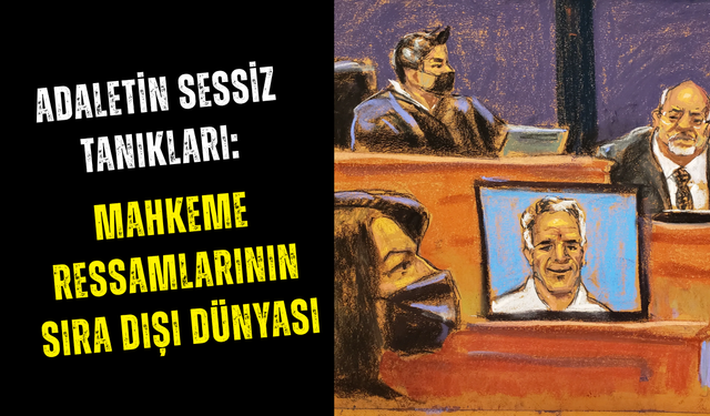 Adaletin sessiz tanıkları: Mahkeme ressamları nedir, duruşmada ne yapar?