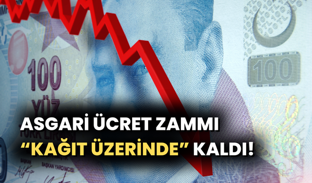 Asgari Ücret Artıyor Ama Cebimiz Boşalıyor: 25 Yılda 9 Çeyrek Buhar Oldu!