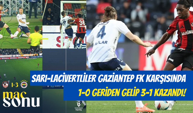 Fenerbahçe'den İnanılmaz Geri Dönüş: 3 Dakikada 3 Puan!