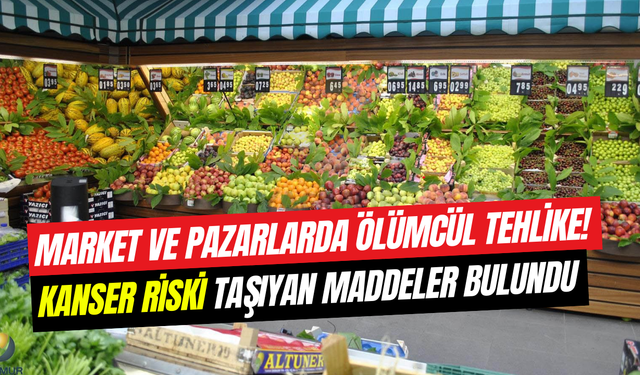 İstanbul’da market ve pazarlarda ‘zehirli’ tehlike: Ürünlerin yarısından fazlasında pestisit var