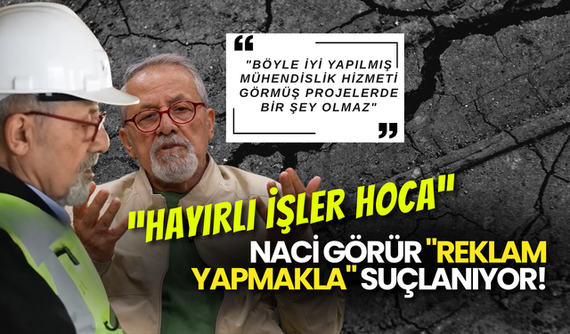 Naci Görür'ün İnşaat Ziyareti Tepkileri Alevlendirdi: "Hayırlı İşler Hoca!"