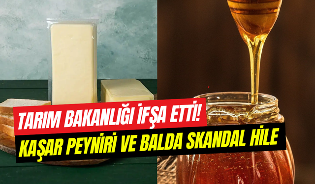 Tarım Bakanlığı açıkladı: 6 kaşar ve 4 bal markasında hile tespiti