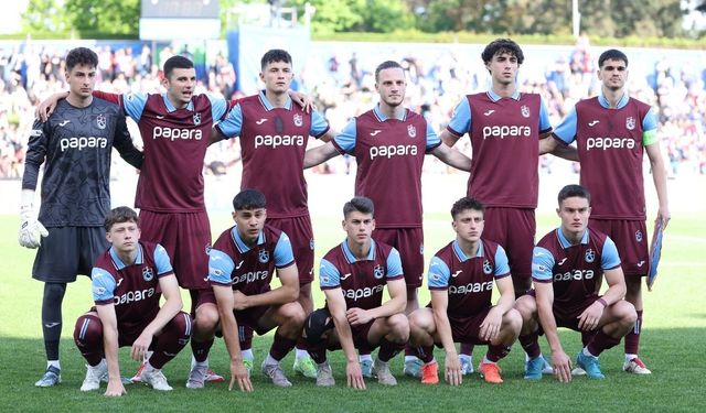 Temsilcimiz Trabzonspor UEFA Gençlik Ligi’nde ikinci oldu!