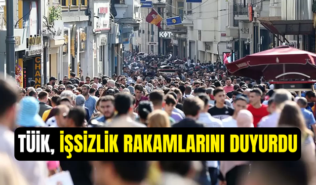 TÜİK açıkladı: Türkiye’de işsizlik oranları düşüyor